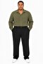 Men's Muslin Shirt 100% Cotton Plus Size Khaki Green - 4