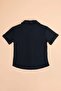 Jacquard Buttoned Boys' Shirt - 6