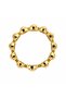 Gold Curved Top Detailed Bracelet – Modern Stylish Design