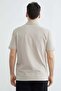 Basic Polo Neck Pique T-Shirt - 7