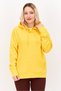 Women Sportswear Fit Long Sleeve Outdoor Sweatshirt, Yellow