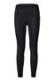 Women Sportswear Fit Plain Outdoor Tight, Black - 2