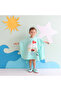 Milk&Moo Sailor Octopus Kids Poncho, %100 Cotton, One Size, 22,5x24 in - 5
