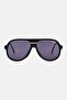 Men 208035I4659IR Aviator Sunglasses, Black