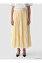 Original Beli Zippered Gathered Flared Skirt - 2