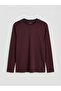 Nevavm Oval Collar Men's Pajama Top with Difference - 5