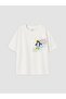 Original Oval Collar Printed Boy's T-Shirt - 3