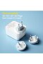 شاحن حائط USB ASOMETECH 40 وات 4 منافذ مع شاشة LED، شاحن سريع QC3.0 PD3.0 USB لهاتف iPhone 14 - 6