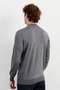 Men's Basic Half Fisherman Thin Knit Sweater Pattern - 3