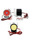 130db Wired Mini Sound Alarm Siren Motorcycle Horn for Alarm System Work with DC 24V - 6