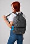 Unisex Gray Backpack School Bag Laptop And Travel Bag Waterproof Sports Bag 40x30x15cm - 3