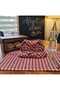 Red Checkered Fabric - 1 Children's Napkin, School Lunch Napkin and Lunch Cover - 5