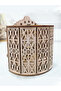3D Wooden Puzzles Perpetual Calendar Pen Holder Mechanical Propelled Construction Model Kits For ... - 6