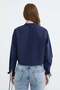 Buttoned Crop Shirt with Tie Front - 6