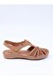 051 Tan Genuine Soft Leather Anatomical Women's Sandals - 5