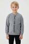 Don'T Lose Yourself Lettering Printed Crew Neck Boys' Sweatshirt