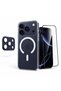 iPhone 17 Pro Max Compatible Magsafe Transparent Case, Camera Lens Protector and Screen Protector Set of 3