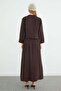 2-Piece Set with Tie-Front Top and Elastic Waist Skirt - 8