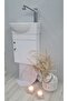 Mini Banyo Wc Dolabı Lavabo Dahil - 3