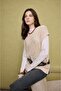 Crew Neck Embroidered Sweater Sweater F3296Ax25Au - 3