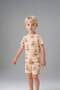 100% Cotton Animal Printed 2-Piece Salmon Pajama Set for Baby Boy H8212A526Hs - 5