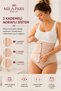 Slim Lift Postpartum Underwire 3-Stage Breathable Maternity Waist Corset with Agraflas - 2