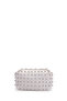 Trok Detailed Chain Strap Women's Crossbody Bag Romeo White