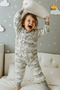 Winter Children's Sleeping Bag Cotton Lined 2.5 Tog Thick Fiber Filled Unisex 2-9 Years Old - 2