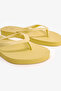 Yellow Basic Slippers - 3