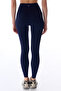 Navy Blue Wonder High Support Shaping / Sculpting Effect High Waist Contour Leggings - 4