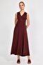 Sleeveless Double-Breasted Collar Dress (B23-00137) - 3