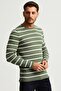 Striped Thin Cotton Sweater (E22-5710)