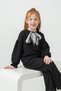 Girl's Seasonal Set Stylish Model Oyşoh Fabric Top and Bottom Set Tracksuit Seasonal Full Lycra Cotton Fabric Compact - 5