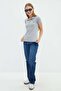 Embroidered Polo Collar Slim Fit T-Shirt - 5