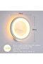 Nature White(3500-5500K) Round Wall Mount Light European Wall Sconces Lighting Wall Lamp Fixture for - 5