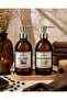500 ml Silver lid Glass Amber - liquid Soap and Detergent Bottle with Wooden Stand 2 Pack - 2