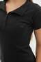 Embroidered Polo Collar Slim Fit T-Shirt - 3