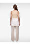 Cotton Crew Neck Ribbed Undershirt Blouse - 3