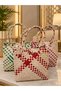 Women's Handwoven Bayong Handbag – Assorted Colors – Andrea