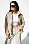 Women's Oversize Zippered Teddy Plush Cardigan - 3