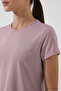 Dusty Rose Basic Short Sleeve Standard Fit O Neck Women's T-Shirt - 97144 - 4