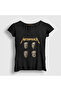 Women's Black Metaphysical Philosophers Philosophy Metafisica T-Shirt 593641Tt