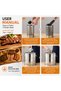 Vertical Smokeless BBQ Grill, 304 Stainless Steel Kebab Grill, Hanging Skewer Charcoal Barbecue for Outdoor Camping, Patio & Family Gatherings - 7