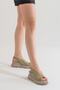 Elpidio Women's Leather Sandals Water Green - 2