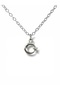 Silver Color Moon Star Figured Unisex Necklace – Meaningful and Elegant Design with Turkish Flag Icon