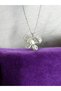 Butterfly Figured Women's Necklace – 55 cm Stainless Steel, Elegant and Stylish Design