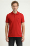 Polo Collar Slim Fit Slim Fit Embroidered Single Jersey Cotton T-Shirt - 2