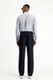 4 Drop Relaxed Fit Comfortable Cut Classic Fabric Trousers - 4