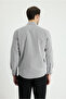 Long Sleeve Slim Fit Slim Fit Striped Cotton Easy-Iron Shirt - 3