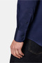 Long Sleeve Slim Fit Slim Fit Non Iron Classic Satin Cotton Shirt - 5